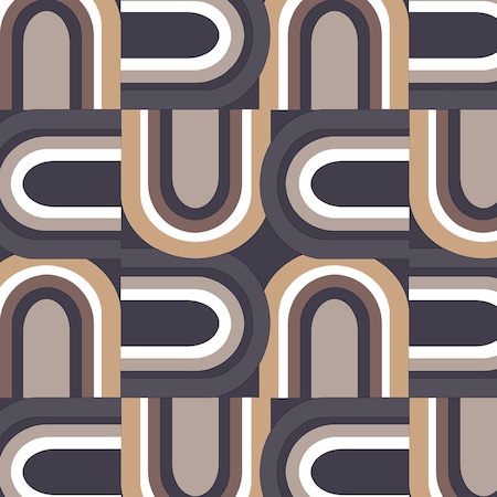 Manhattan Comfort Nixon, Vinyl U Turn Wallpaper, 205 In X 33 Ft = 56 Sq Ft Nixon